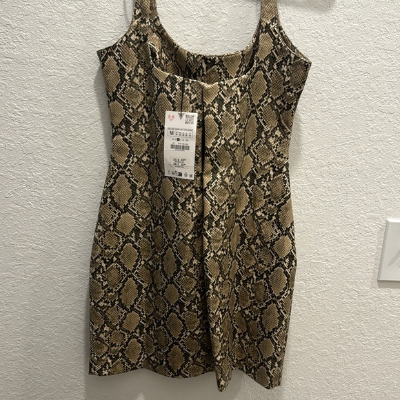 Snake skin print dress - Picture 3 of 4